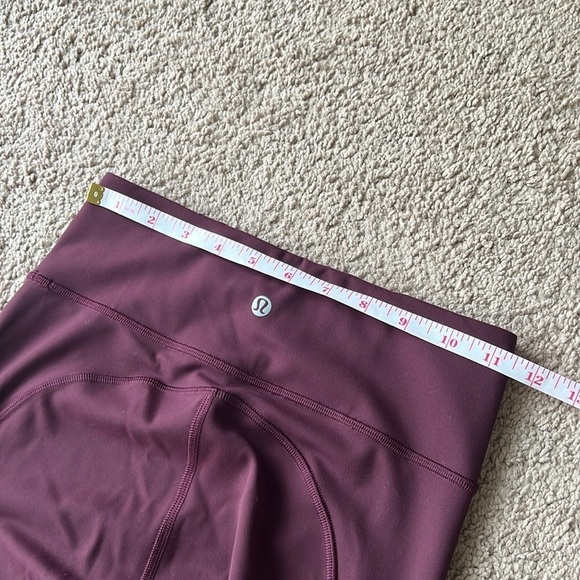 Lululemon Invigorate High-Rise Crop 23" Cassis Leggings - Picture 7 of 8